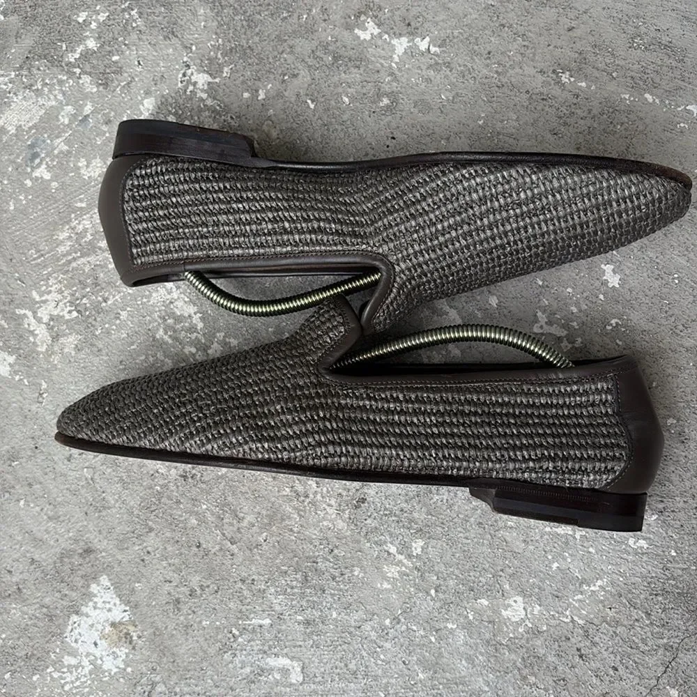 Manolo Blahnik Pitakara slip ons